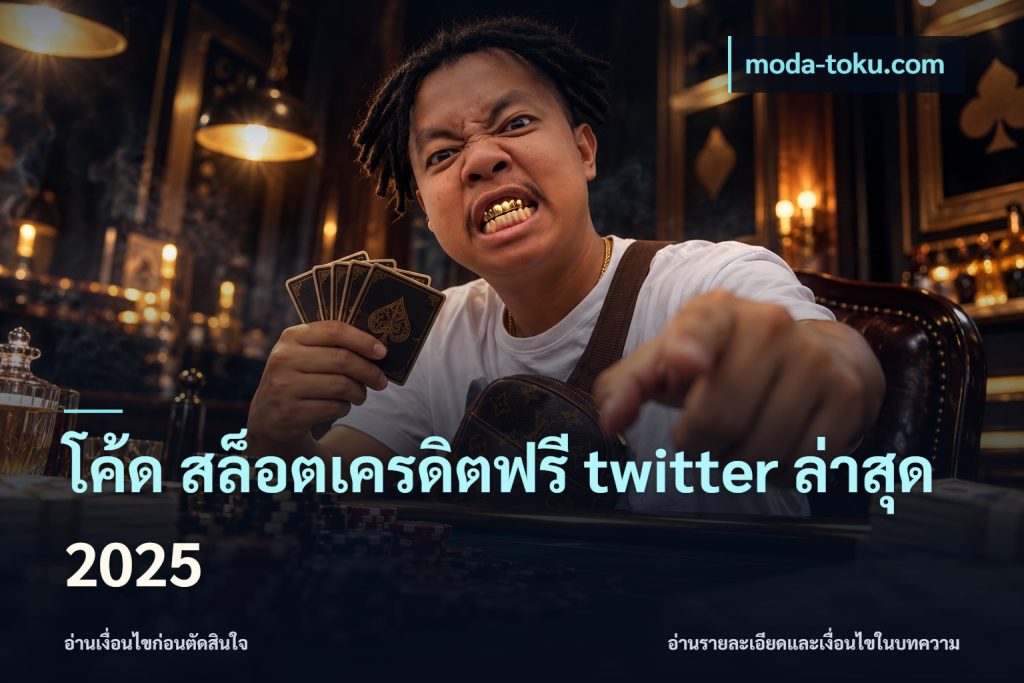 โค้ด สล็อตเครดิตฟรี twitter ล่าสุด 2025