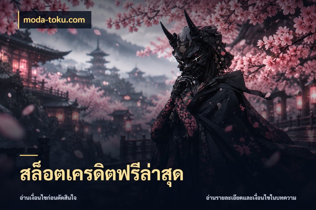 สล็อตเครดิตฟรีล่าสุด เปิดประเด็นเครดิตฟรีสำหรับคนชอบลุ้น กับ moda-toku.com