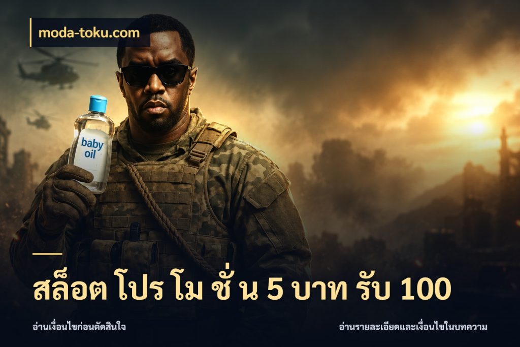 สล็อต โปร โม ชั่ น 5 บาท รับ 100 จับคู่โบนัสกับสไตล์เกมที่ชอบ สไตล์ moda-toku.com