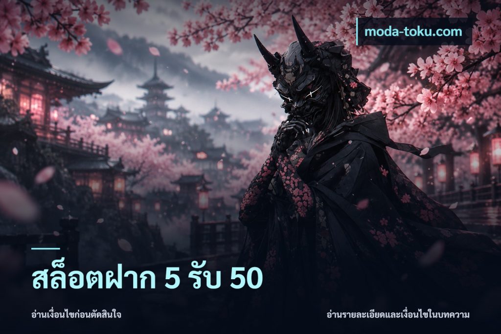สล็อตฝาก 5 รับ 50