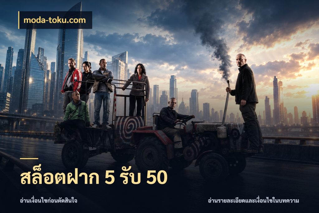 สล็อตฝาก 5 รับ 50 moda-toku.com จับประเด็นยอดรับก่อนเลือกความสนุก