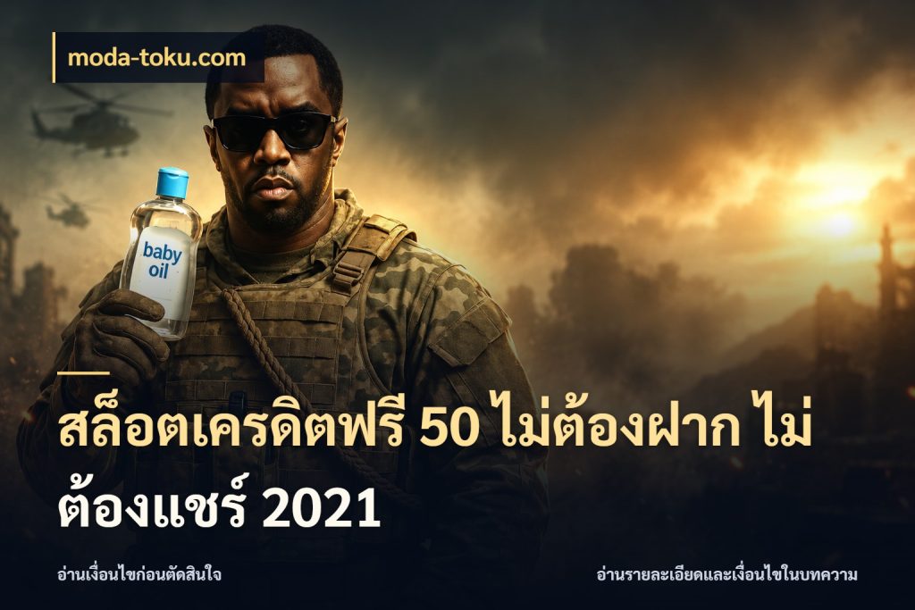 สล็อตเครดิตฟรี 50 ไม่ต้องฝาก ไม่ต้องแชร์ 2021 เครดิตฟรีในมุมที่สายโบนัสสนใจ สไตล์ moda-toku.com