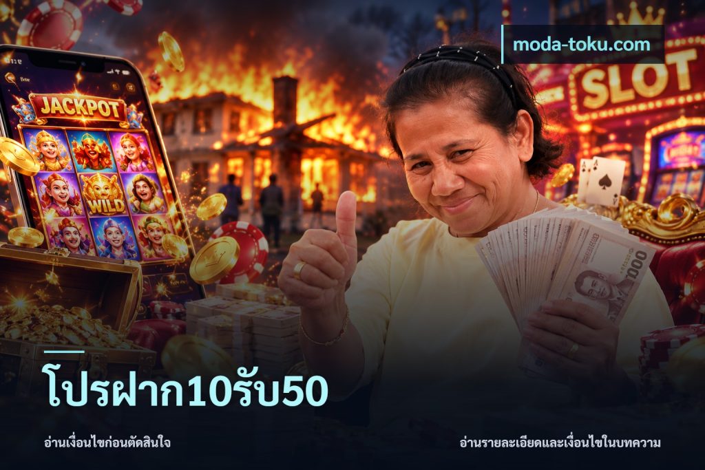 โปรฝาก10รับ50