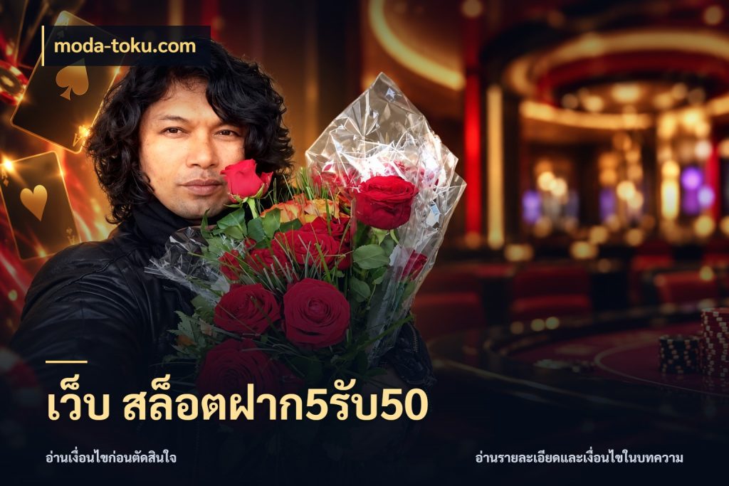 เว็บ สล็อตฝาก5รับ50 moda-toku.com โปรกับเกมที่ชอบเลือกให้ตรงสไตล์