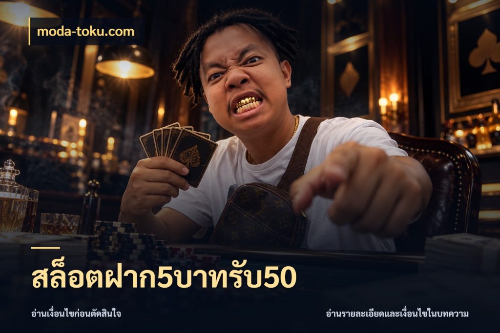 สล็อตฝาก5บาทรับ50 จับคู่โบนัสกับสไตล์เกมที่ชอบ สไตล์ moda-toku.com