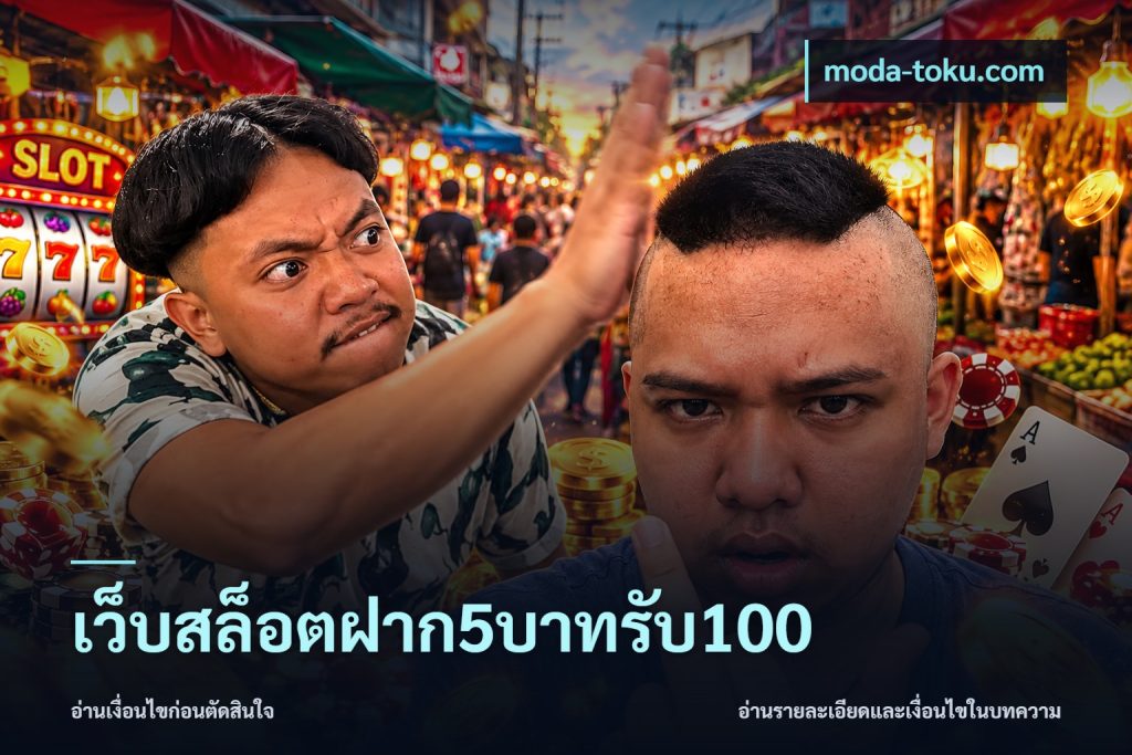 เว็บสล็อตฝาก5บาทรับ100