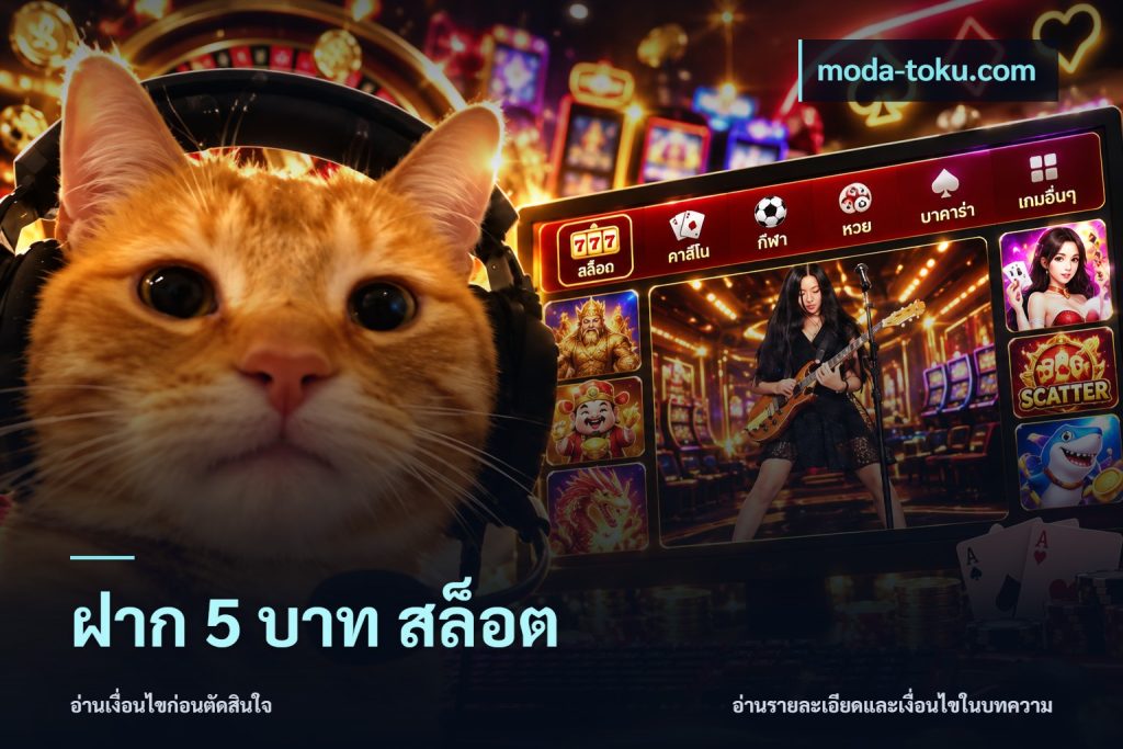 ฝาก 5 บาท สล็อต