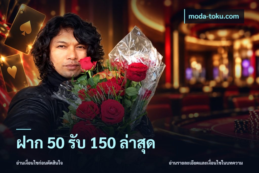 ฝาก 50 รับ 150 ล่าสุด