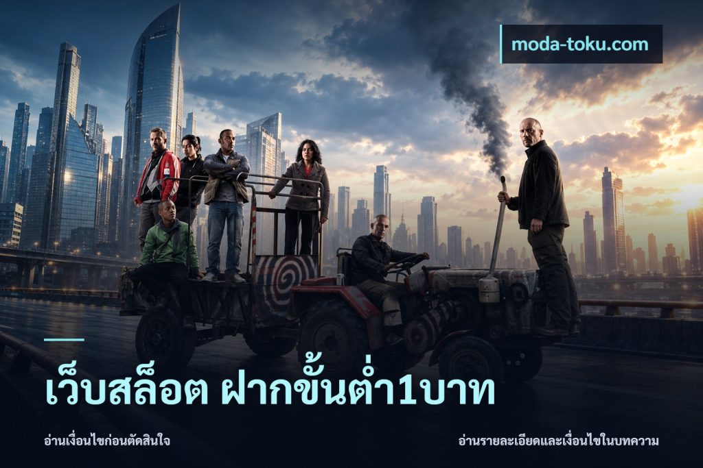 เว็บสล็อต ฝากขั้นต่ำ1บาท