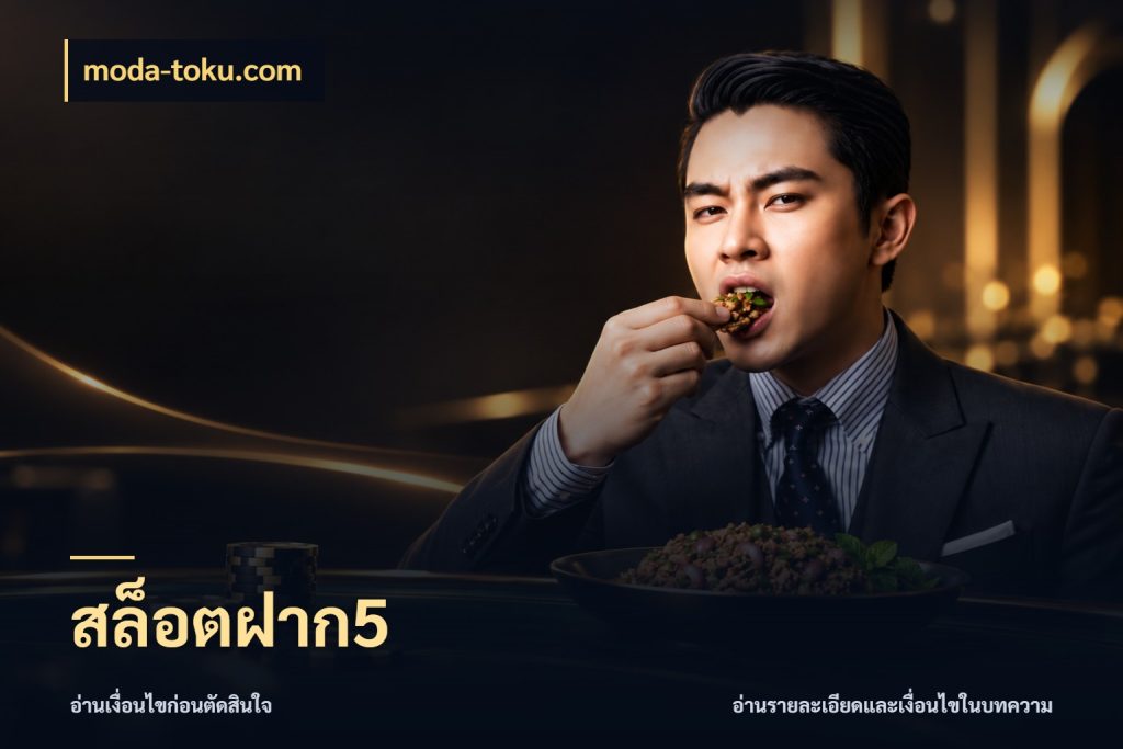 สล็อตฝาก5 ยอดเริ่มต้นน่าจับตากับสิทธิ์ที่เกี่ยวข้อง สไตล์ moda-toku.com