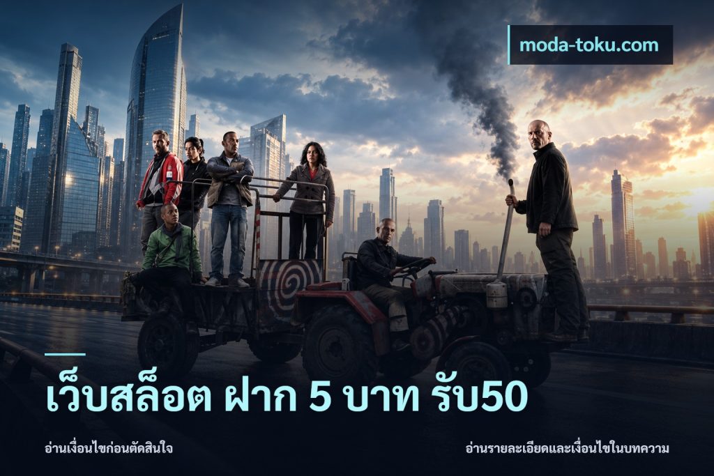 เว็บสล็อต ฝาก 5 บาท รับ50