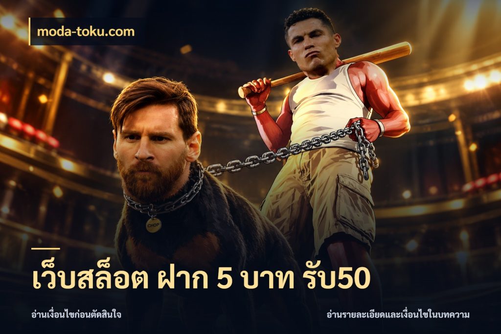 เว็บสล็อต ฝาก 5 บาท รับ50 จุดเด่นของเครดิตที่คนชอบเกมอยากรู้ ในมุม moda-toku.com