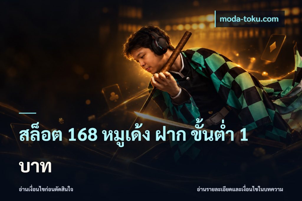สล็อต 168 หมูเด้ง ฝาก ขั้นต่ำ 1 บาท