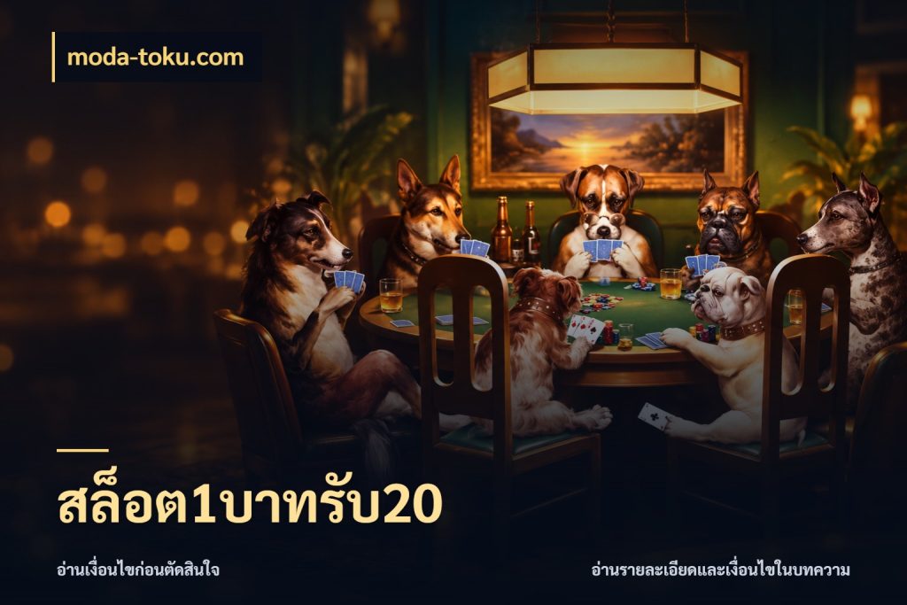 สล็อต1บาทรับ20 สายโบนัสเลือกจังหวะสนุกได้อย่างไร สไตล์ moda-toku.com