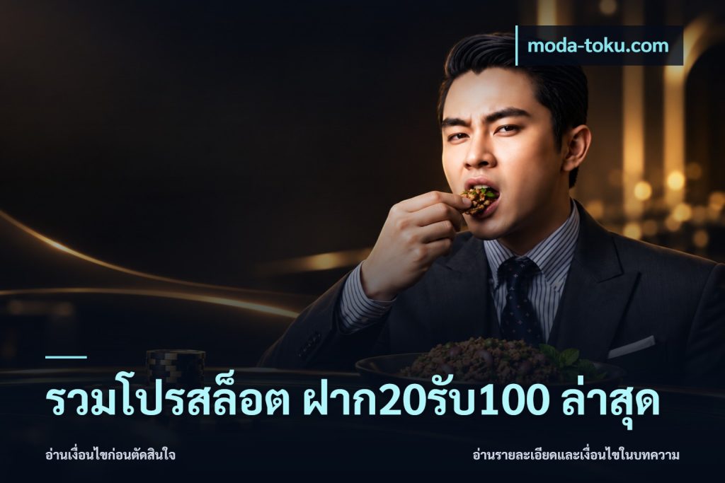 รวมโปรสล็อต ฝาก20รับ100 ล่าสุด