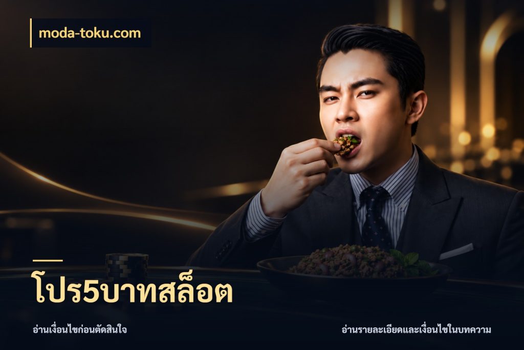 โปร5บาทสล็อต เกมที่ชอบในขอบเขตเงินของตัวเอง กับ moda-toku.com