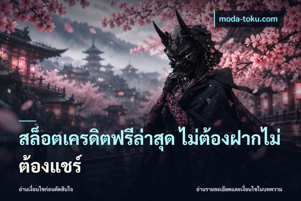สล็อตเครดิตฟรีล่าสุด ไม่ต้องฝากไม่ต้องแชร์
