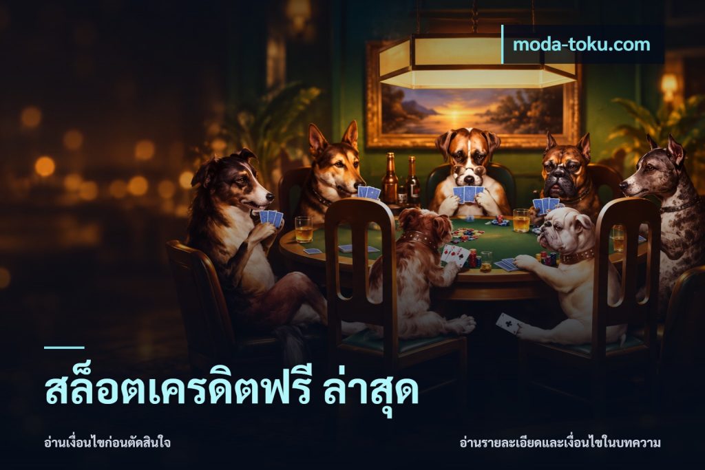 สล็อตเครดิตฟรี ล่าสุด