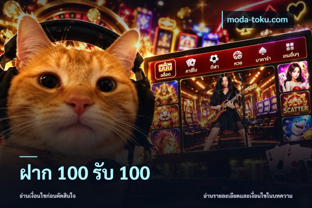 ฝาก 100 รับ 100