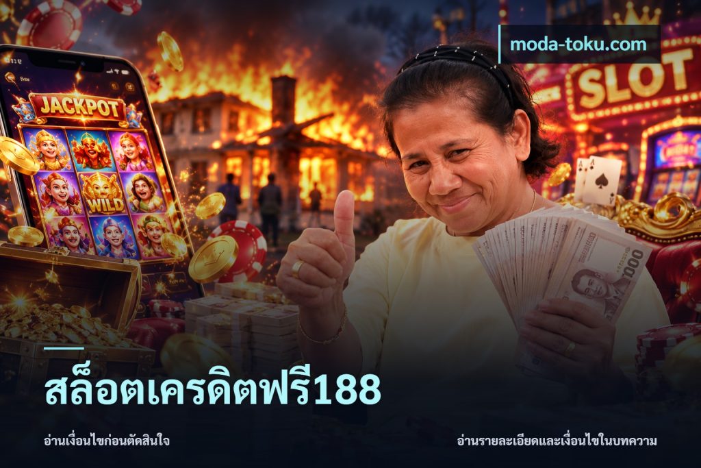 สล็อตเครดิตฟรี188