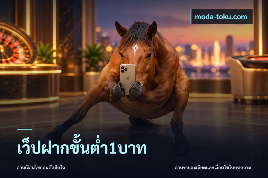 เว็ปฝากขั้นต่ำ1บาท