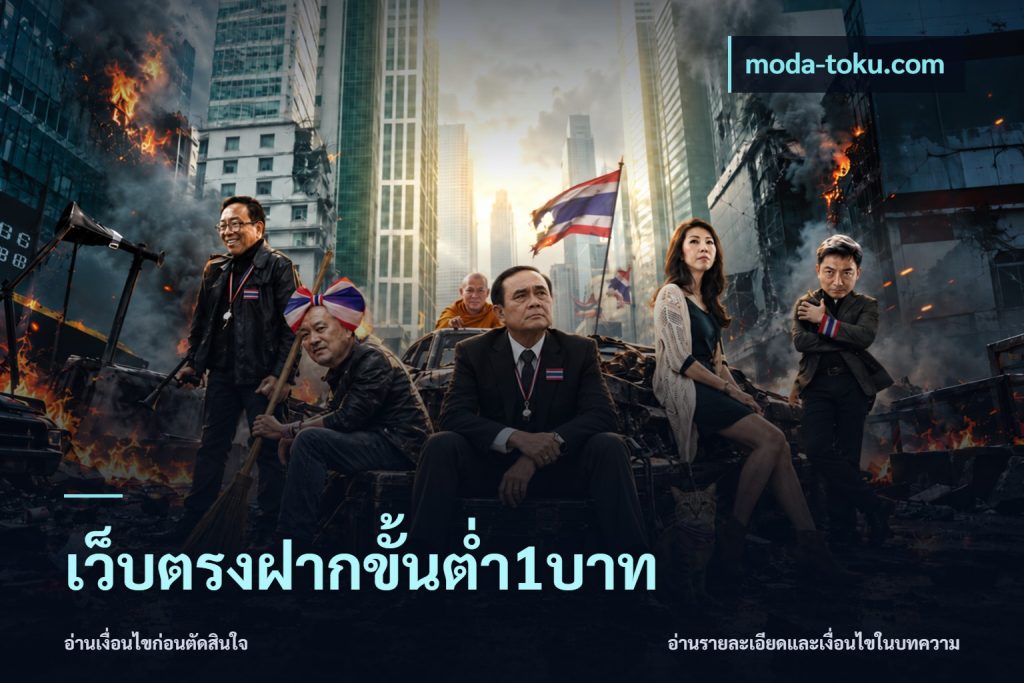 เว็บตรงฝากขั้นต่ำ1บาท