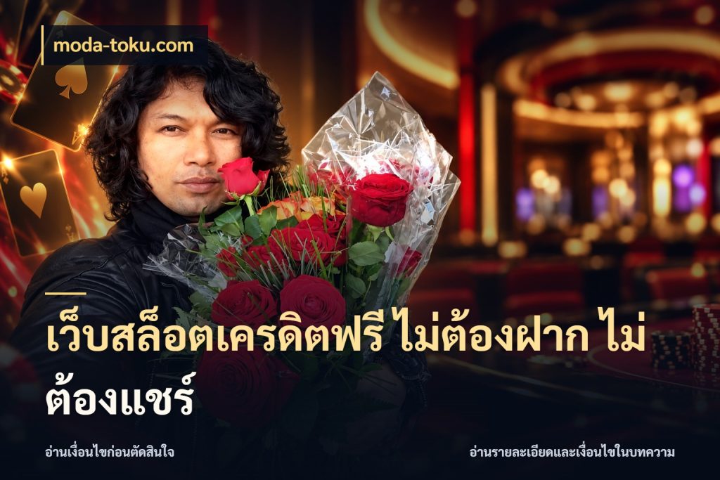 เว็บสล็อตเครดิตฟรี ไม่ต้องฝาก ไม่ต้องแชร์ เครดิตฟรีกับจังหวะลุ้นที่คุณเลือก สไตล์ moda-toku.com