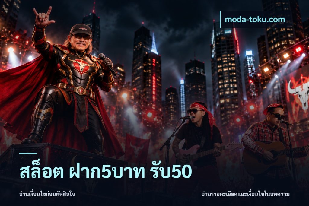 สล็อต ฝาก5บาท รับ50
