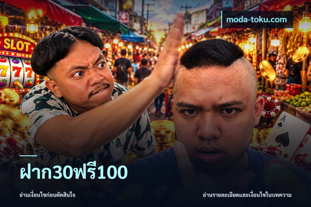 ฝาก30ฟรี100