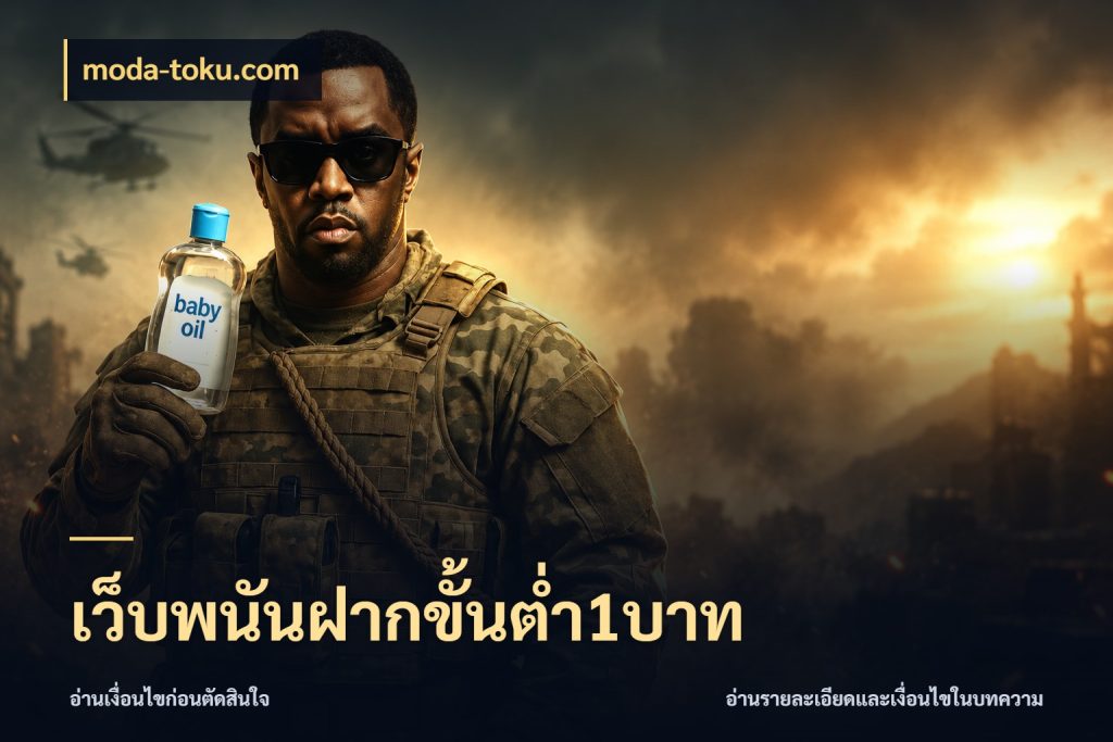 เว็บพนันฝากขั้นต่ำ1บาท ทุนเบาก็มีสีสันในจังหวะของคุณ ในมุม moda-toku.com
