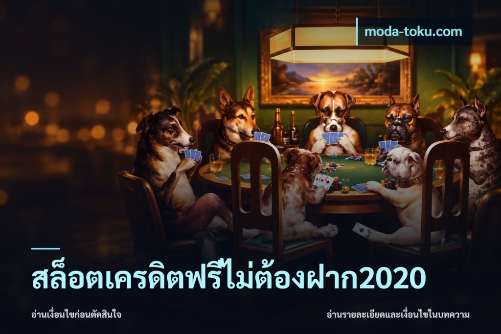 สล็อตเครดิตฟรีไม่ต้องฝาก2020