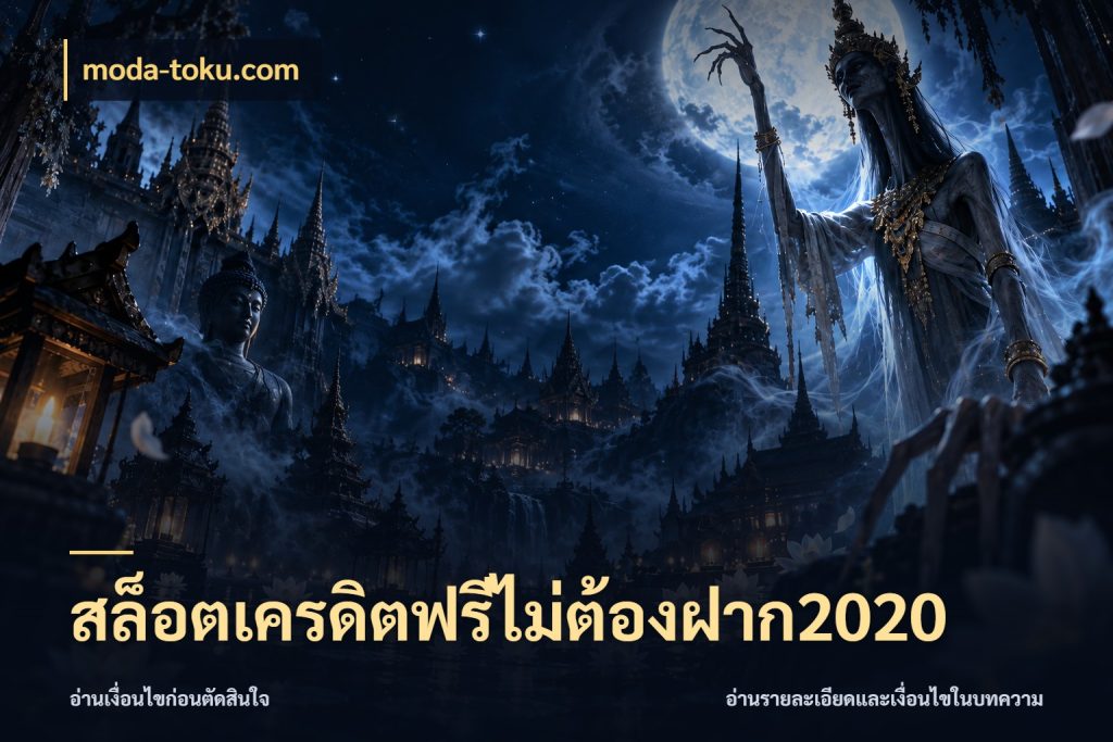 สล็อตเครดิตฟรีไม่ต้องฝาก2020 เครดิตฟรีกับจังหวะลุ้นที่คุณเลือก กับ moda-toku.com