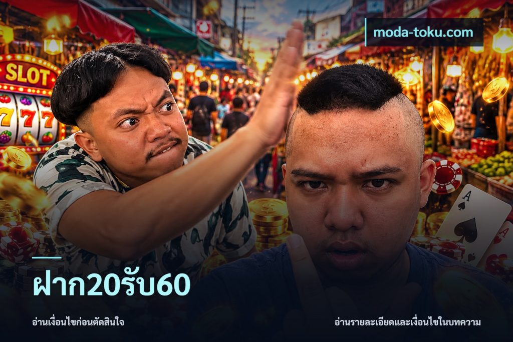 ฝาก20รับ60