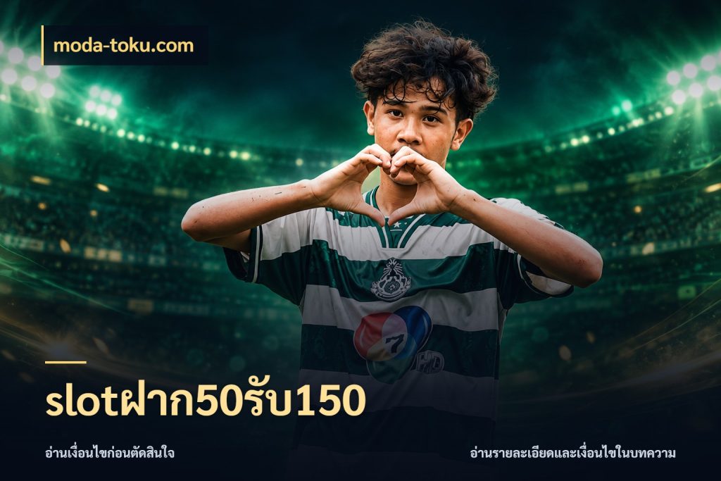 slotฝาก50รับ150 โปรกับเกมที่ชอบเลือกให้ตรงสไตล์ ในมุม moda-toku.com