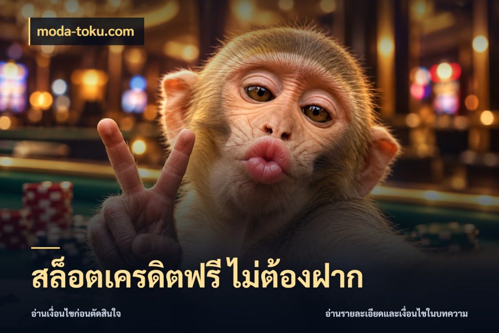 สล็อตเครดิตฟรี ไม่ต้องฝาก เครดิตฟรีกับจังหวะลุ้นที่คุณเลือก ในมุม moda-toku.com