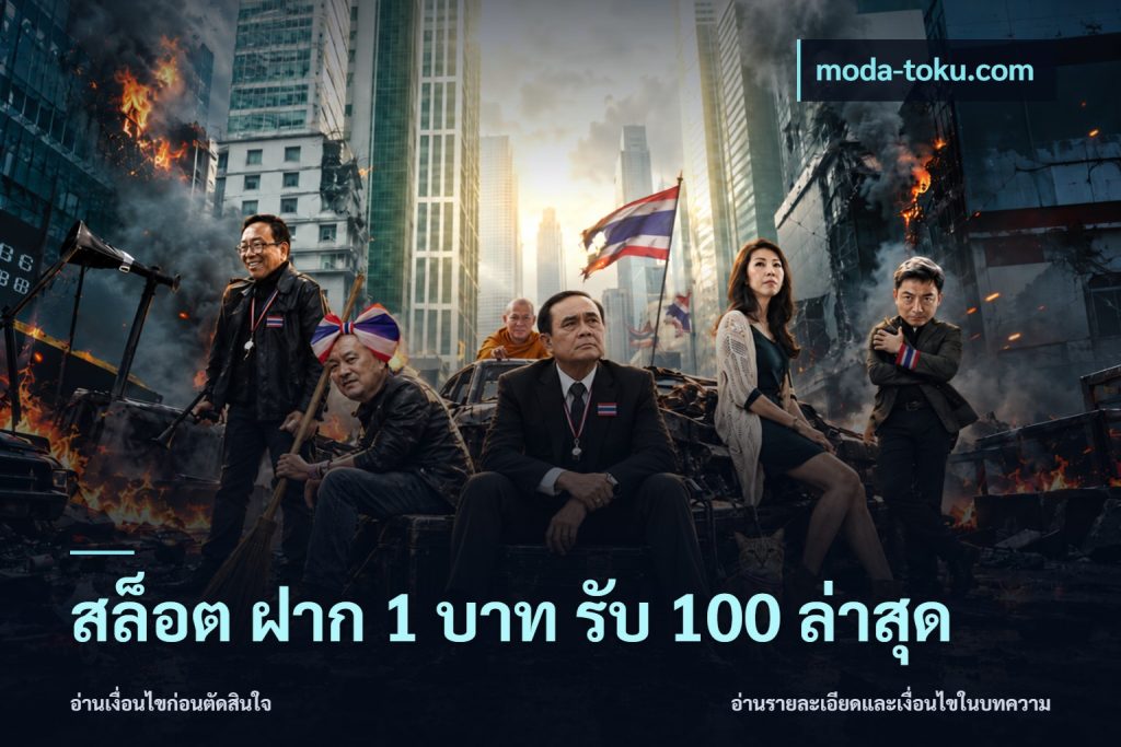 สล็อต ฝาก 1 บาท รับ 100 ล่าสุด
