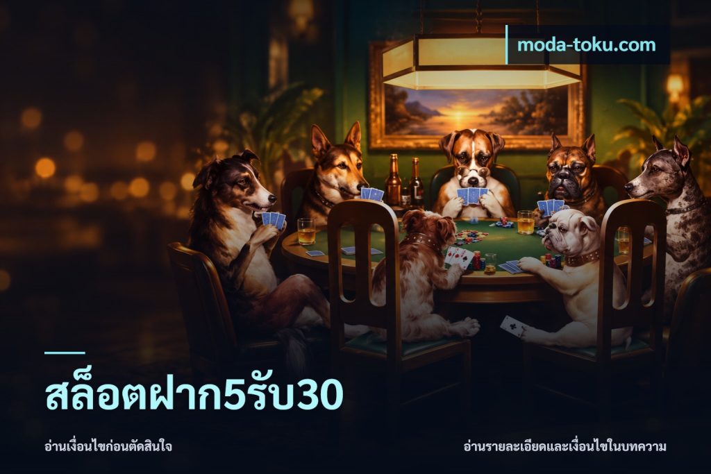 สล็อตฝาก5รับ30