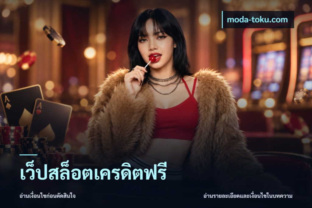 เว็ปสล็อตเครดิตฟรี