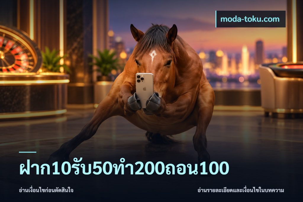 ฝาก10รับ50ทํา200ถอน100