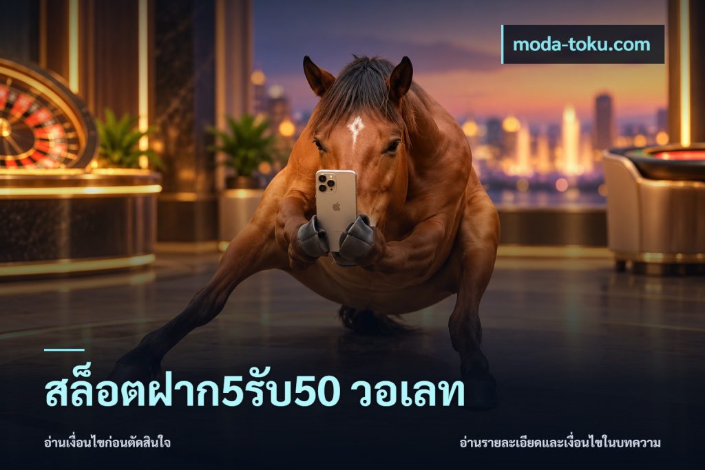 สล็อตฝาก5รับ50 วอเลท