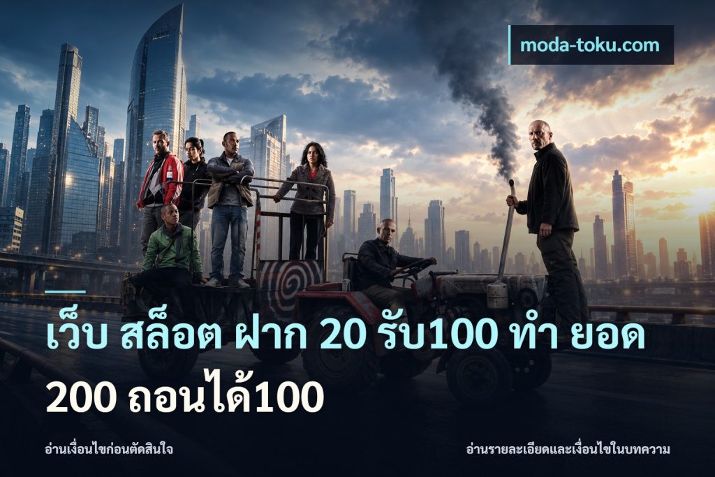 เว็บ สล็อต ฝาก 20 รับ100 ทํา ยอด 200 ถอนได้100