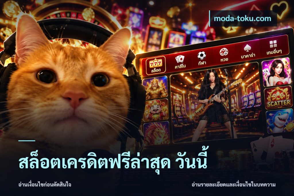 สล็อตเครดิตฟรีล่าสุด วันนี้