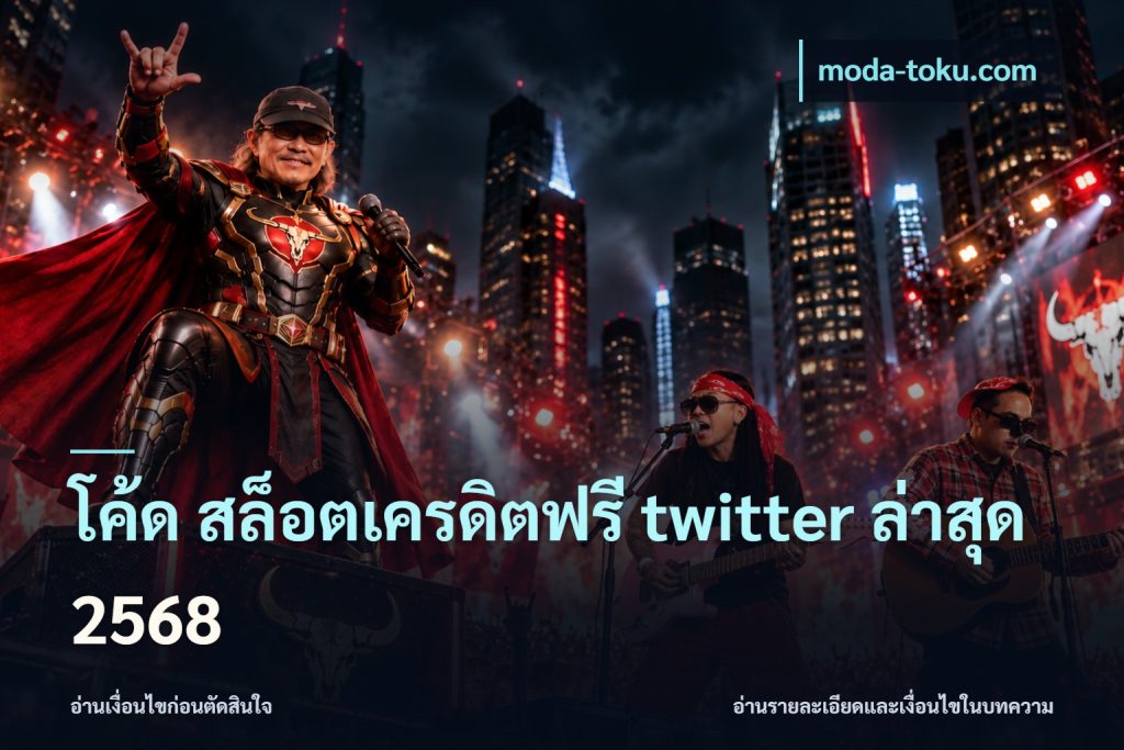 โค้ด สล็อตเครดิตฟรี twitter ล่าสุด 2568