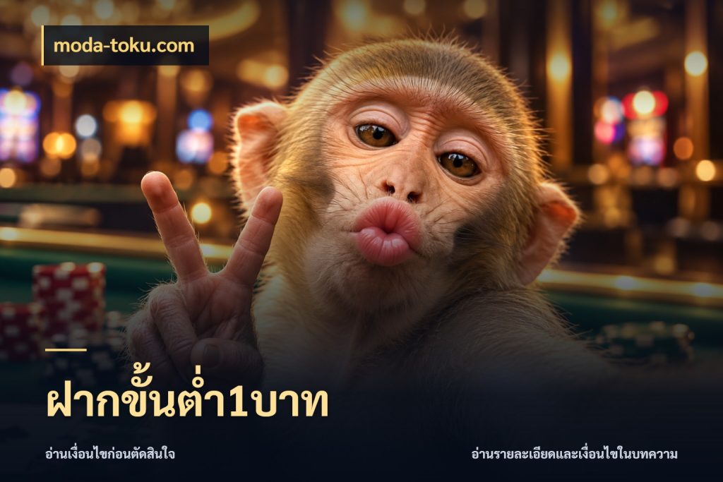ฝากขั้นต่ำ1บาท ยอดเริ่มต้นน่าจับตากับสิทธิ์ที่เกี่ยวข้อง สไตล์ moda-toku.com