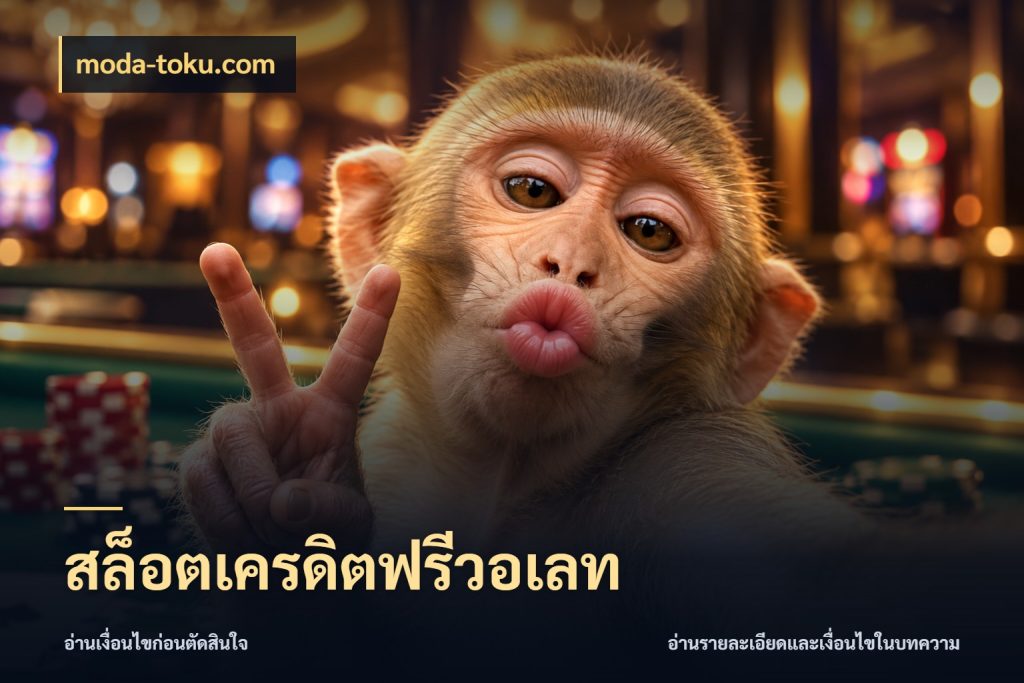 สล็อตเครดิตฟรีวอเลท moda-toku.com จากชื่อเครดิตฟรีสู่ความสนุกที่เข้าใจได้
