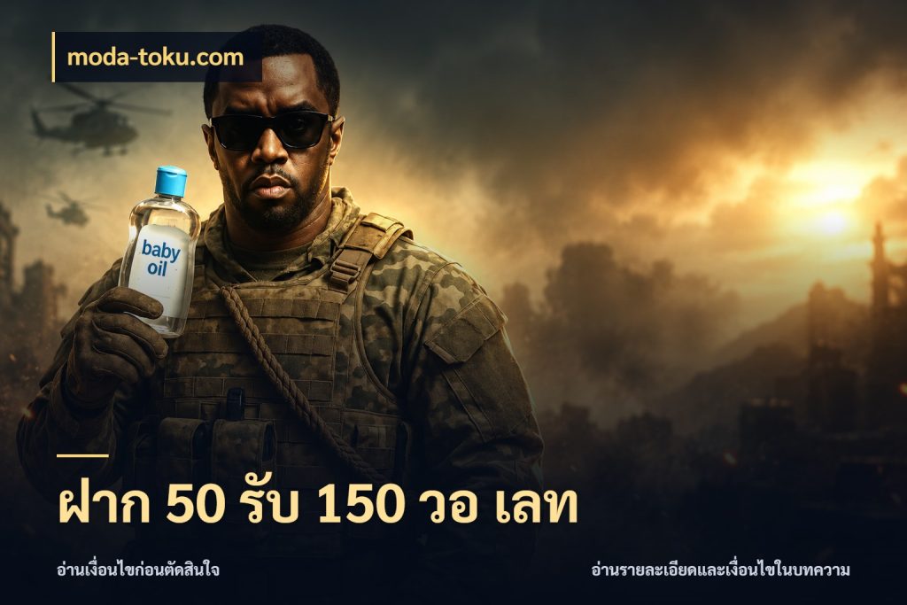 ฝาก 50 รับ 150 วอ เลท เครดิตกับรูปแบบโปรที่ตรงใจ กับ moda-toku.com