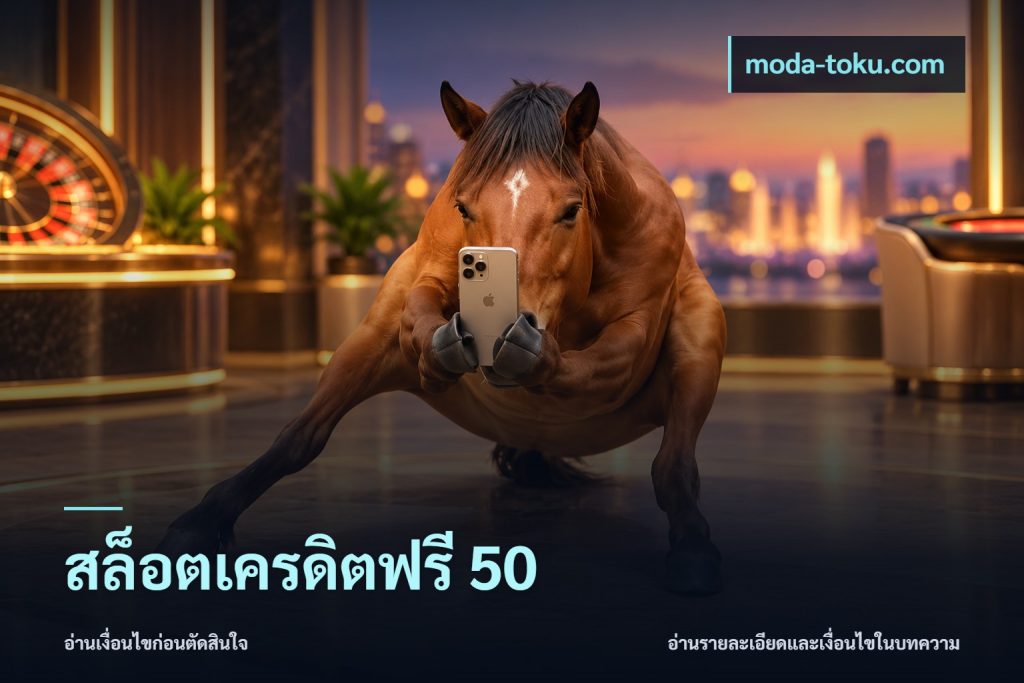 สล็อตเครดิตฟรี 50