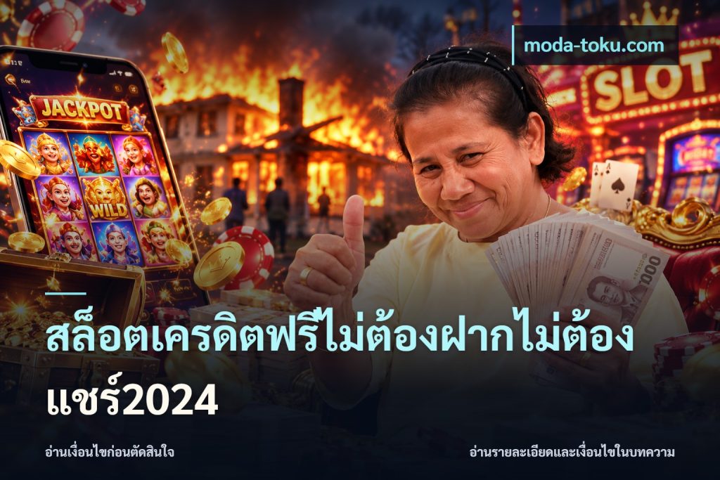 สล็อตเครดิตฟรีไม่ต้องฝากไม่ต้องแชร์2024