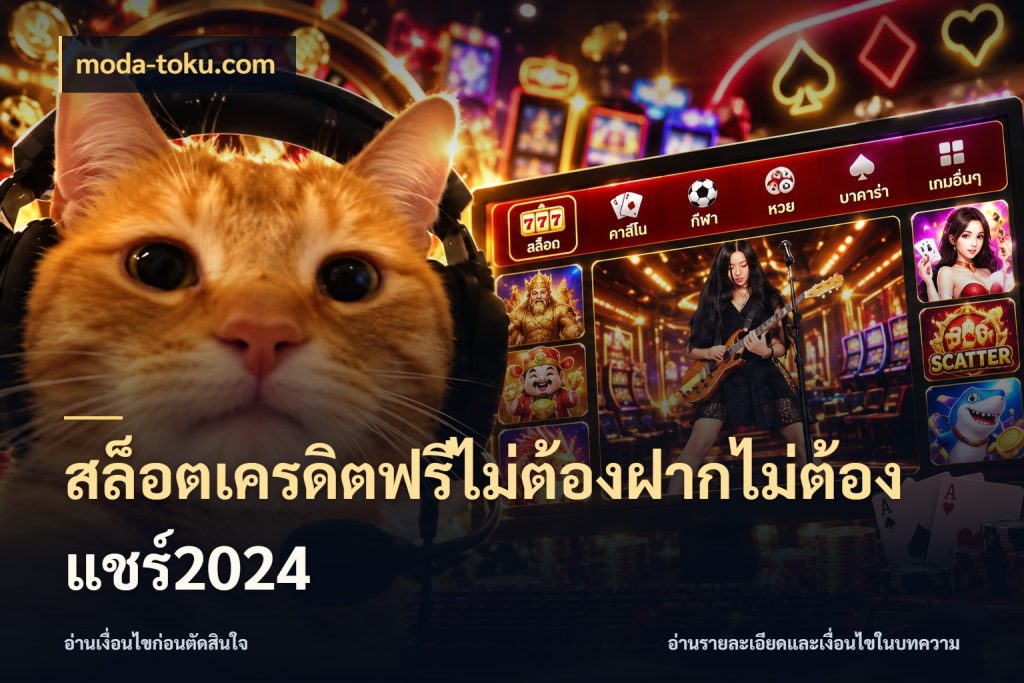 สล็อตเครดิตฟรีไม่ต้องฝากไม่ต้องแชร์2024 เลือกสไตล์ความสนุกจากรูปแบบเครดิต สไตล์ moda-toku.com