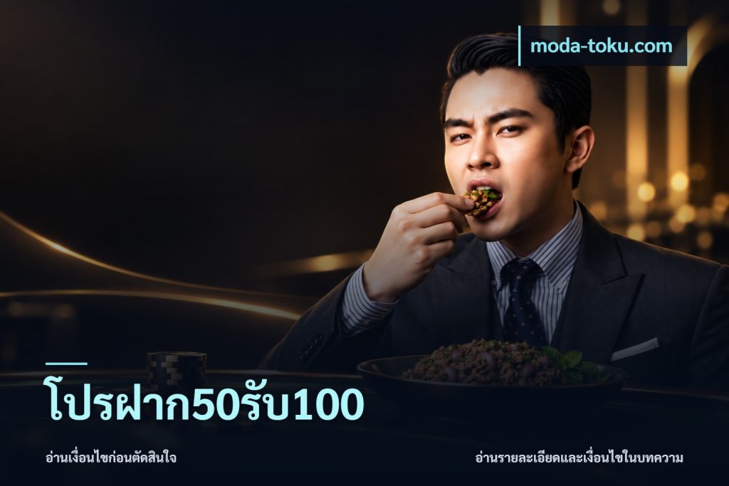 โปรฝาก50รับ100